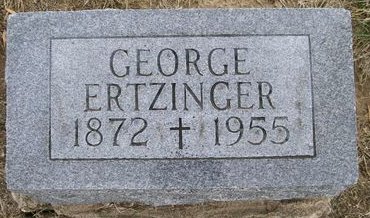 ERTZINGER, GEORGE - Des Moines County, Iowa | GEORGE ERTZINGER 