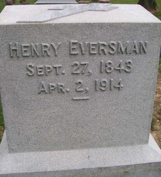EVERSMAN, HENRY - Des Moines County, Iowa | HENRY EVERSMAN 