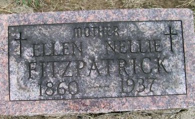 FITZPATRICK, ELLEN NELLIE - Des Moines County, Iowa | ELLEN NELLIE FITZPATRICK 