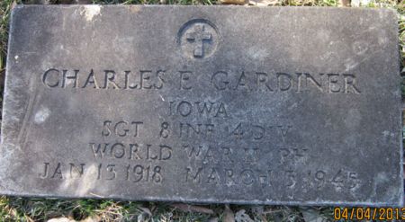 GARDINER, CHARLES EDWARD - Des Moines County, Iowa | CHARLES EDWARD GARDINER 