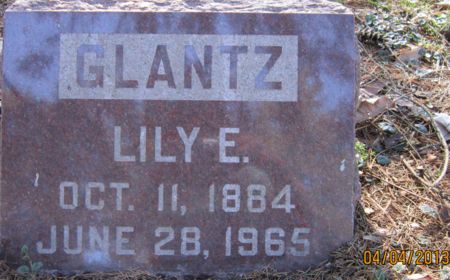 GLANTZ, LILY ELIZABETH - Des Moines County, Iowa | LILY ELIZABETH GLANTZ 