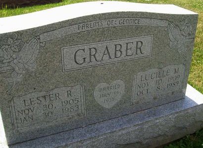 GRABER, LUCILLE M. - Des Moines County, Iowa | LUCILLE M. GRABER 