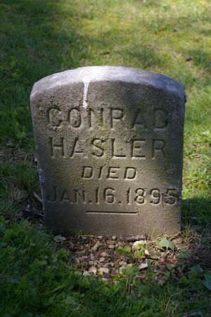 HASLER, CONRAD - Des Moines County, Iowa | CONRAD HASLER 