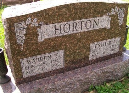 HORTON, ESTHER L. - Des Moines County, Iowa | ESTHER L. HORTON 