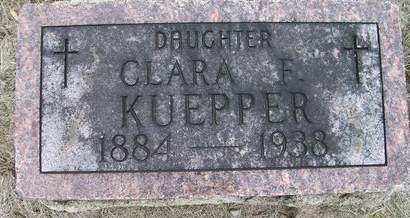 KUEPPER, CLARA E. - Des Moines County, Iowa | CLARA E. KUEPPER 