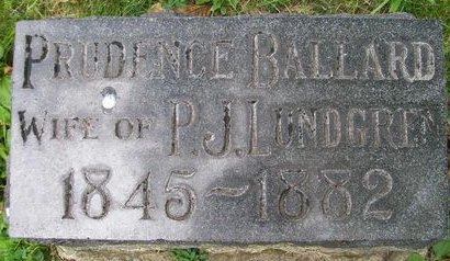 LUNDGREN, PRUDENCE - Des Moines County, Iowa | PRUDENCE LUNDGREN 