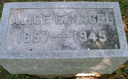 MAGEL, ALICE E. - Des Moines County, Iowa | ALICE E. MAGEL 