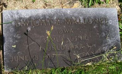 MALLONEE, DWIGHT E. - Des Moines County, Iowa | DWIGHT E. MALLONEE 