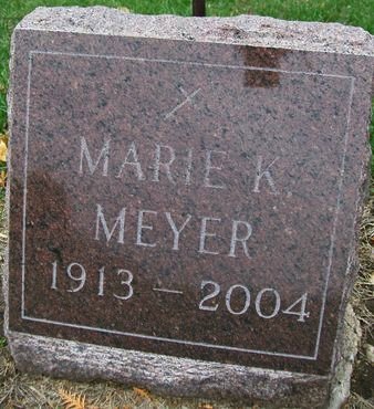 MEYER, MARIE KATHERINE - Des Moines County, Iowa | MARIE KATHERINE MEYER 