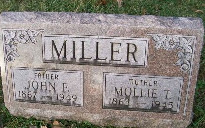 MILLER, MOLLIE T. - Des Moines County, Iowa | MOLLIE T. MILLER 