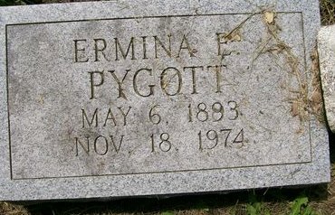 PYGOTT, ERMINA F. - Des Moines County, Iowa | ERMINA F. PYGOTT 