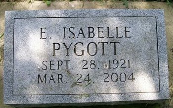 PYGOTT, ERMINA ISABELLE - Des Moines County, Iowa | ERMINA ISABELLE PYGOTT 