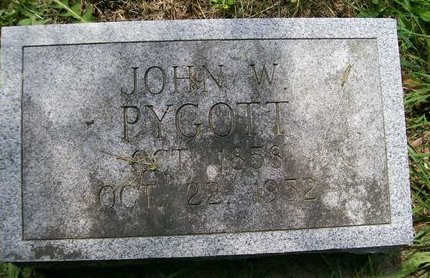 PYGOTT, JOHN W. - Des Moines County, Iowa | JOHN W. PYGOTT 