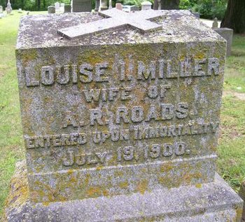 ROADS, LOUISE I. - Des Moines County, Iowa | LOUISE I. ROADS 