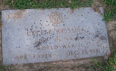 ROSSON, LYLE L. - Des Moines County, Iowa | LYLE L. ROSSON 