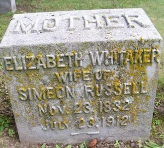 RUSSELL, ELIZABETH - Des Moines County, Iowa | ELIZABETH RUSSELL 