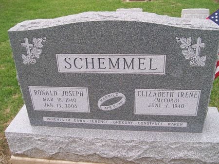 SCHEMMEL, RONALD JOSEPH - Des Moines County, Iowa | RONALD JOSEPH SCHEMMEL 