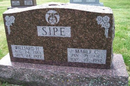 SIPE, MABLE C. - Des Moines County, Iowa | MABLE C. SIPE 