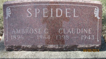 SPEIDEL, CLAUDINE - Des Moines County, Iowa | CLAUDINE SPEIDEL 