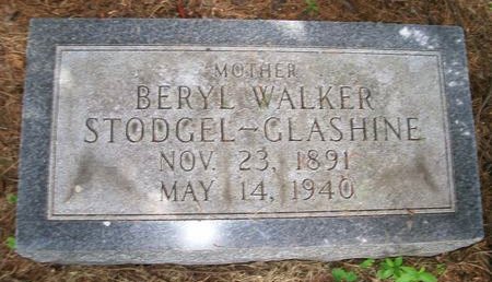 STODGEL - GLASHINE, BERYL - Des Moines County, Iowa | BERYL STODGEL - GLASHINE 