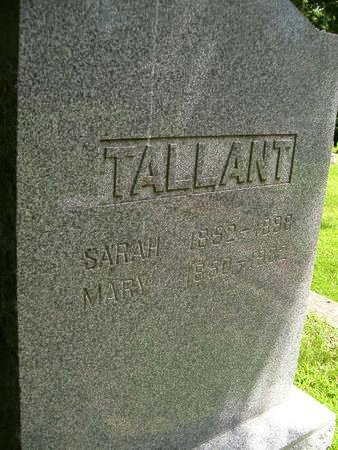 TALLANT, SARAH - Des Moines County, Iowa | SARAH TALLANT 