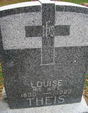 THEIS, LOUISE - Des Moines County, Iowa | LOUISE THEIS 