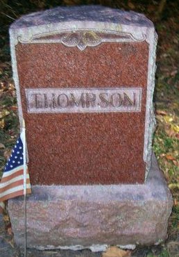 THOMPSON, FAMILY STONE - Des Moines County, Iowa | FAMILY STONE THOMPSON 