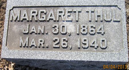THUL, MARGARET - Des Moines County, Iowa | MARGARET THUL 