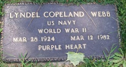 WEBB, LYNDEL COPELAND - Des Moines County, Iowa | LYNDEL COPELAND WEBB 