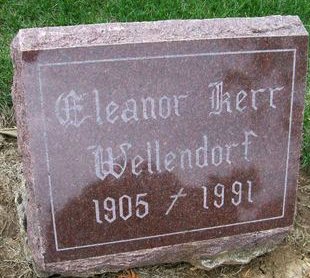 WELLENDORF, ELEANOR - Des Moines County, Iowa | ELEANOR WELLENDORF 
