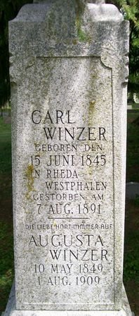 WINZER, CARL - Des Moines County, Iowa | CARL WINZER 