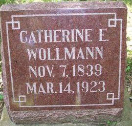 WOLLMANN, CATHERINE E. - Des Moines County, Iowa | CATHERINE E. WOLLMANN 