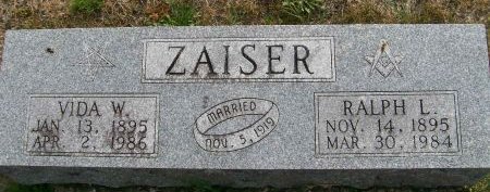 ZAISER, RALPH L. - Des Moines County, Iowa | RALPH L. ZAISER 