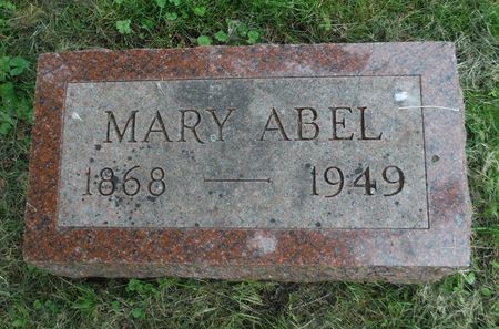 ABEL, MARY - Dubuque County, Iowa | MARY ABEL 