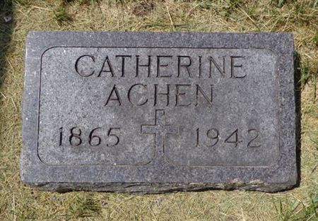 ACHEN, CATHERINE - Dubuque County, Iowa | CATHERINE ACHEN 