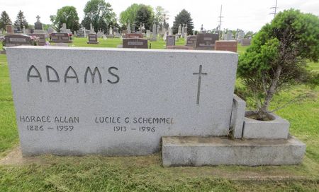 ADAMS, LUCILE G. - Dubuque County, Iowa | LUCILE G. ADAMS 
