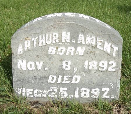 AMENT, ARTHUR N. - Dubuque County, Iowa | ARTHUR N. AMENT 