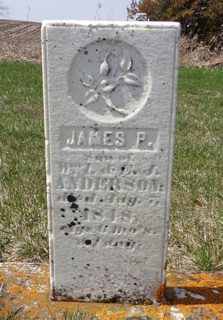 ANDERSON, JAMES P. - Dubuque County, Iowa | JAMES P. ANDERSON 