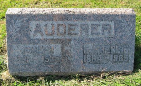 AUDERER, JOSEPH - Dubuque County, Iowa | JOSEPH AUDERER 