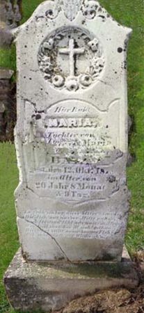 BAHL, MARIA - Dubuque County, Iowa | MARIA BAHL 