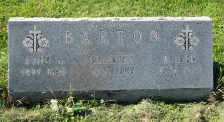 BARTON, BLANCHE - Dubuque County, Iowa | BLANCHE BARTON 