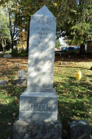 BAUMANN, MARY - Dubuque County, Iowa | MARY BAUMANN 