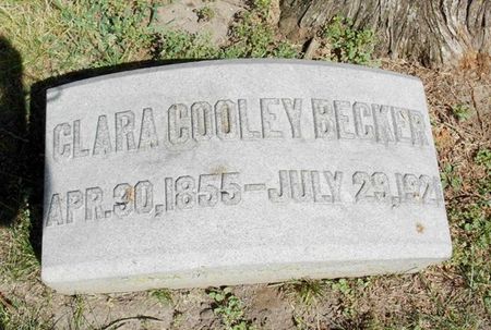 BECKER, CLARA - Dubuque County, Iowa | CLARA BECKER 