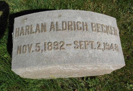 BECKER, HARLAN ALDRICH - Dubuque County, Iowa | HARLAN ALDRICH BECKER 