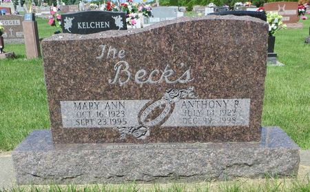 BECKS, ANTHONY R. - Dubuque County, Iowa | ANTHONY R. BECKS 