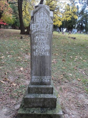 BEHNKE, MINNIE - Dubuque County, Iowa | MINNIE BEHNKE 