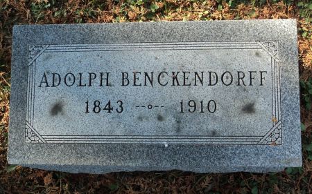 BENCKENDORFF, ADOLPH - Dubuque County, Iowa | ADOLPH BENCKENDORFF 