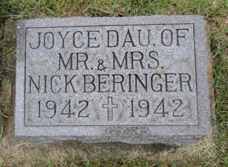 BERINGER, JOYCE - Dubuque County, Iowa | JOYCE BERINGER 