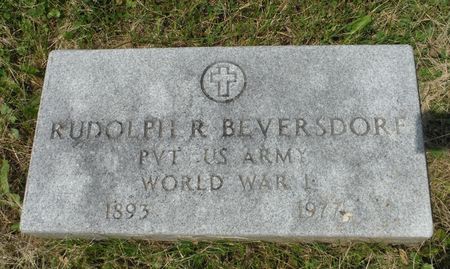 BEVERSDORF, RUDOPLH R. - Dubuque County, Iowa | RUDOPLH R. BEVERSDORF 