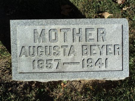 BEYER, AUGUSTA - Dubuque County, Iowa | AUGUSTA BEYER 